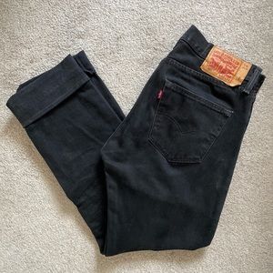 Levi’s 501 Black Denim Jeans